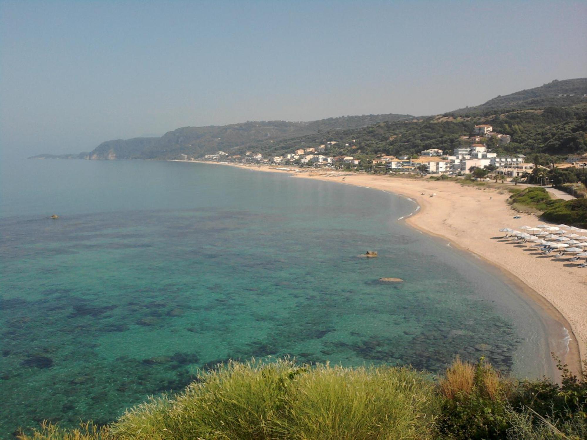 Palmina Mare Villa And Studios Paralia Vrachou Luaran gambar